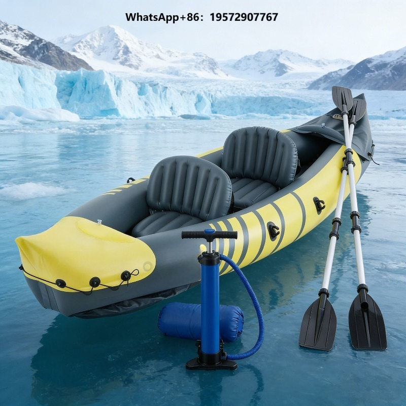 Надувной двухместный рыболовны – обзор и цена Fishing Kayak Paddle