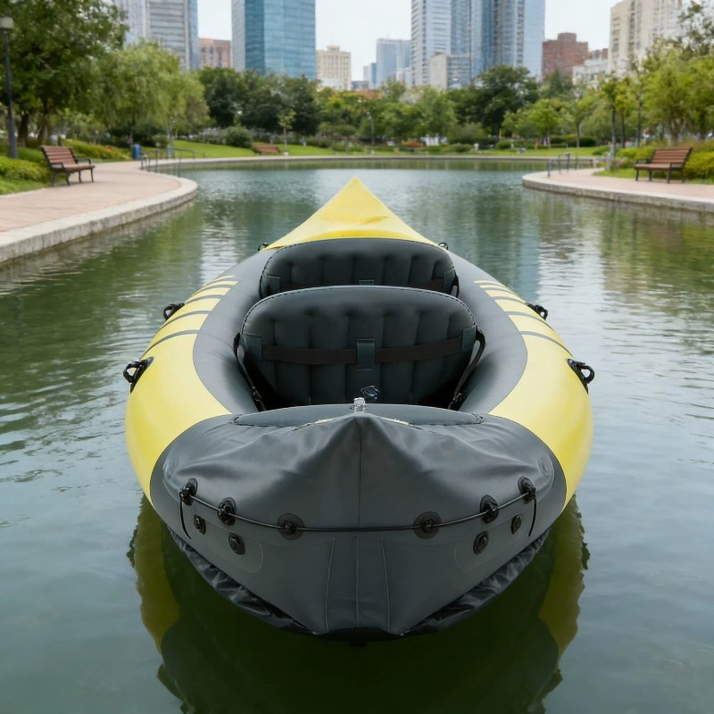 Надувной двухместный рыболовны – обзор и цена Fishing Kayak Paddle